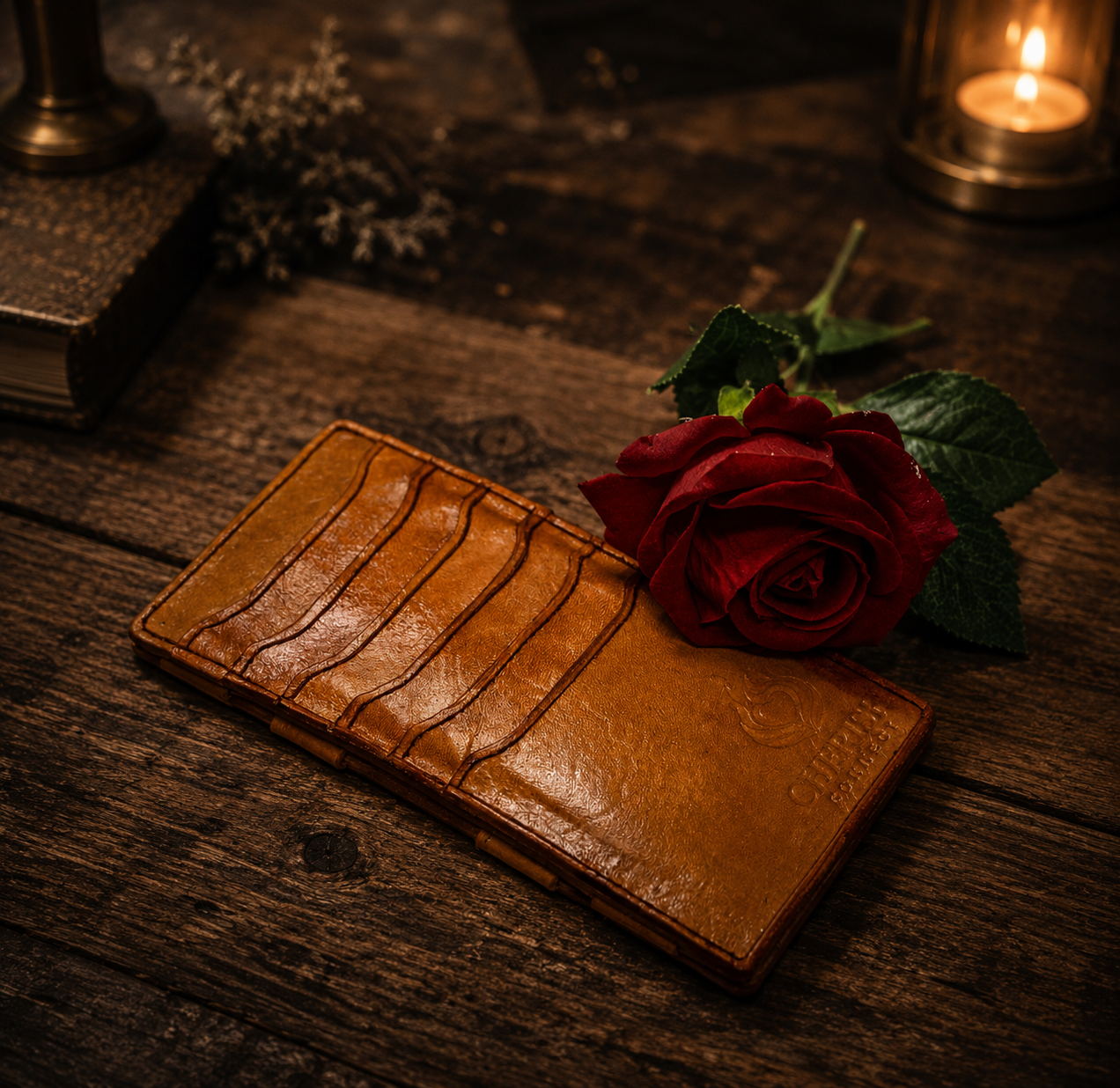 Corner Mark wallet placeholder